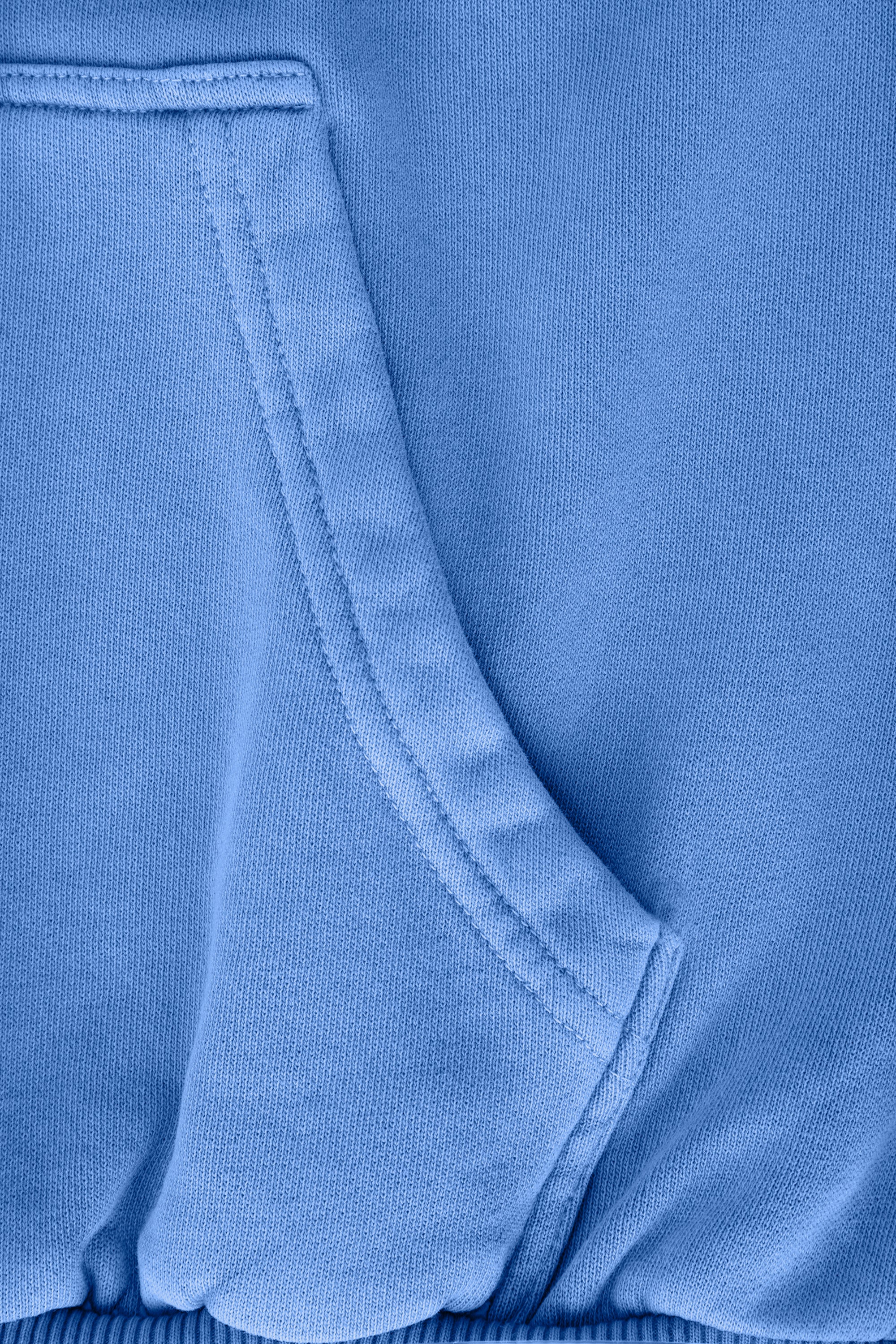 Washed Blank Zip Hoodie - Image 6
